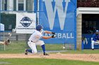 Baseball vs CGA  Wheaton College Baseball vs Coast Guard Academy during game two of the NEWMAC semi-finals playoffs. - (Photo by Keith Nordstrom) : Wheaton, baseball, NEWMAC